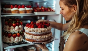 What are the best fridges for storing and displaying cakes?