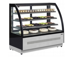 Vertical Glass Bakery Cake Showcase Snack Market Shop Cake Display Cooler  Factory - China Cake Display Cooler and Vertical Glass Cake Showcase price  | Made-in-China.com